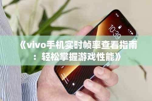 《vivo手机实时帧率查看指南:轻松掌握游戏性能》