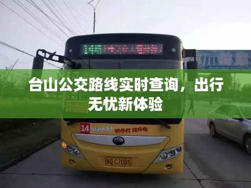 台山公交路线实时查询,出行无忧新体验