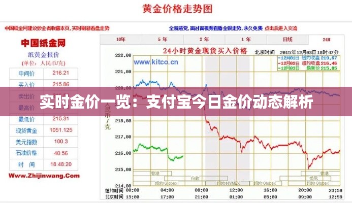 实时金价一览:支付宝今日金价动态解析