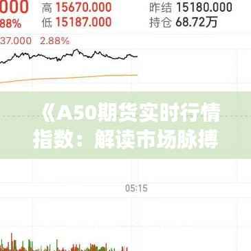 《A50期货实时行情指数:解读市场脉搏,把握投资机遇》