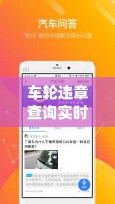 车轮违章查询实时性揭秘:准确性与便捷性并存