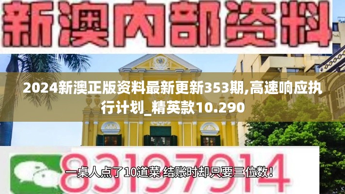 2024新澳正版资料最新更新353期,高速响应执行计划_精英款10.290