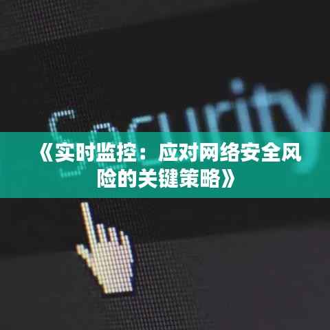 《实时监控:应对网络安全风险的关键策略》