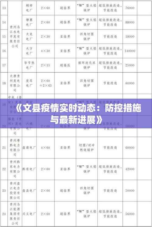 《文县疫情实时动态:防控措施与最新进展》