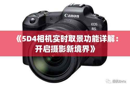 《5D4相机实时取景功能详解：开启摄影新境界》