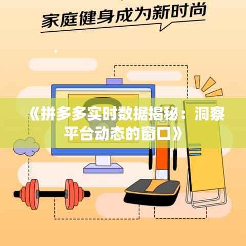 《拼多多实时数据揭秘:洞察平台动态的窗口》
