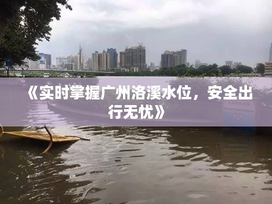 《实时掌握广州洛溪水位,安全出行无忧》