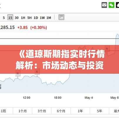 《道琼斯期指实时行情解析:市场动态与投资策略》