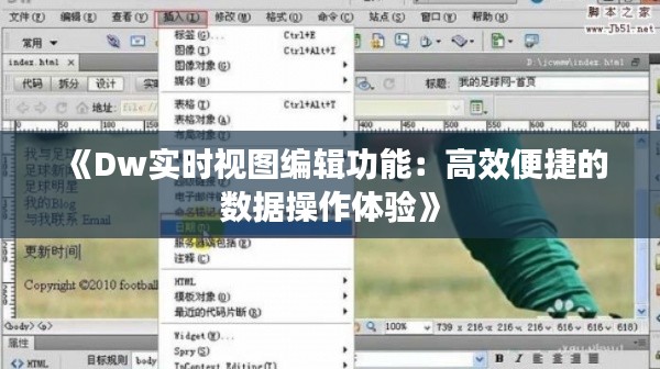 《Dw实时视图编辑功能:高效便捷的数据操作体验》
