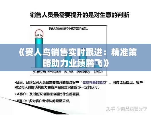 《贵人鸟销售实时跟进:精准策略助力业绩腾飞》