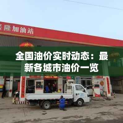 全国油价实时动态:最新各城市油价一览