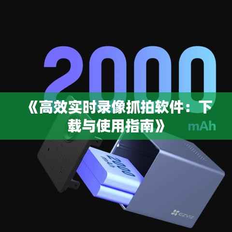 《高效实时录像抓拍软件:下载与使用指南》