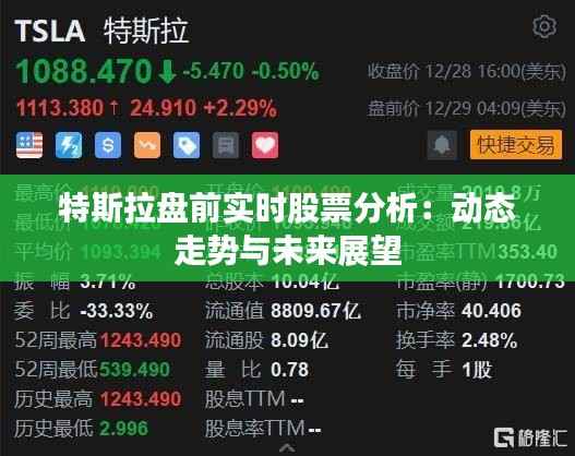 特斯拉盘前实时股票分析:动态走势与未来展望