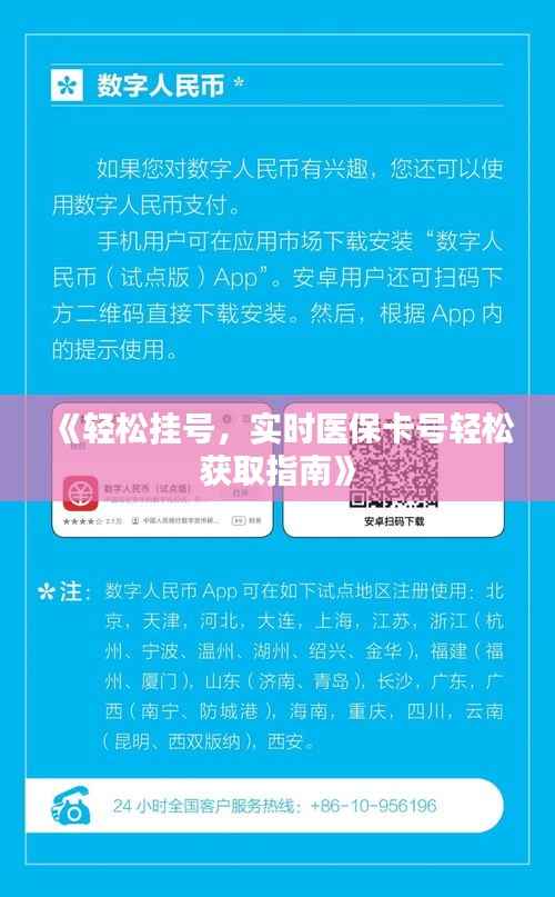 《轻松挂号,实时医保卡号轻松获取指南》