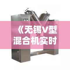 《无锡V型混合机实时报价:性价比之选,品质保障》