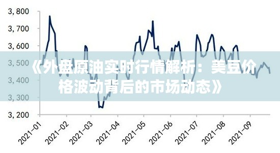 《外盘原油实时行情解析:美豆价格波动背后的市场动态》