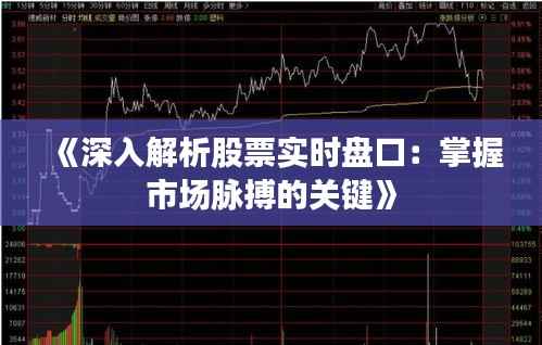 《深入解析股票实时盘口：掌握市场脉搏的关键》