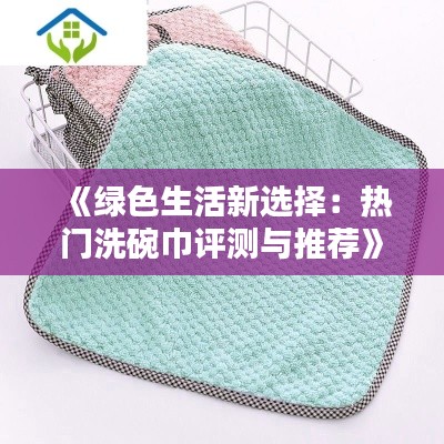 《绿色生活新选择：热门洗碗巾评测与推荐》