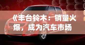 《丰台铃木:销量火爆,成为汽车市场新宠儿》