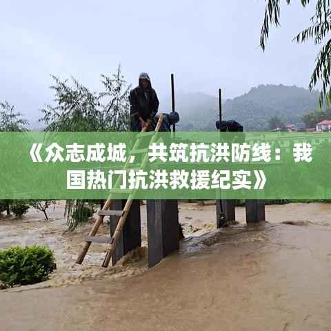《众志成城,共筑抗洪防线:我国热门抗洪救援纪实》