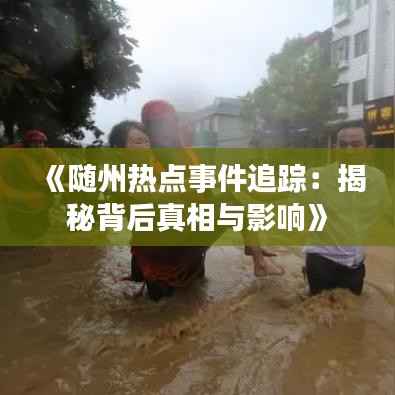 《随州热点事件追踪:揭秘背后真相与影响》