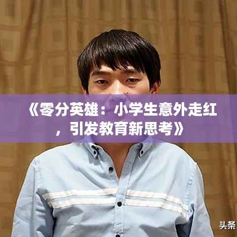 《零分英雄:小学生意外走红,引发教育新思考》