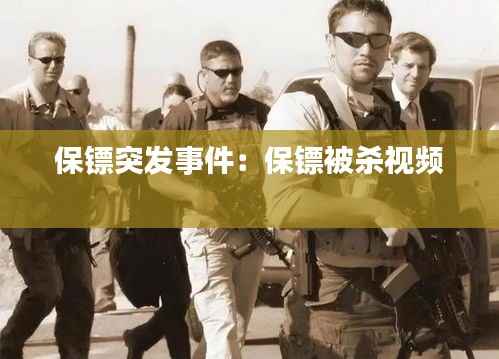 保镖突发事件:保镖被杀视频