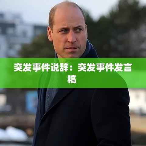 突发事件说辞:突发事件发言稿