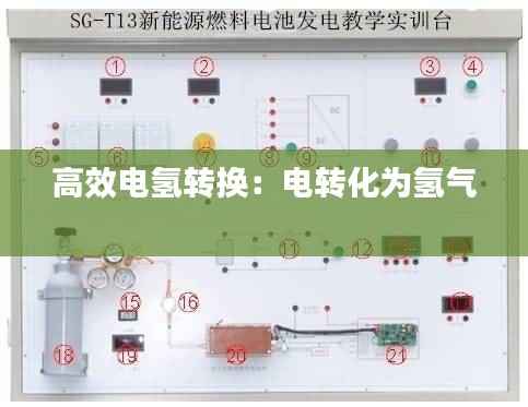 高效电氢转换:电转化为氢气