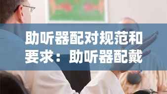 助听器配对规范和要求:助听器配戴方法