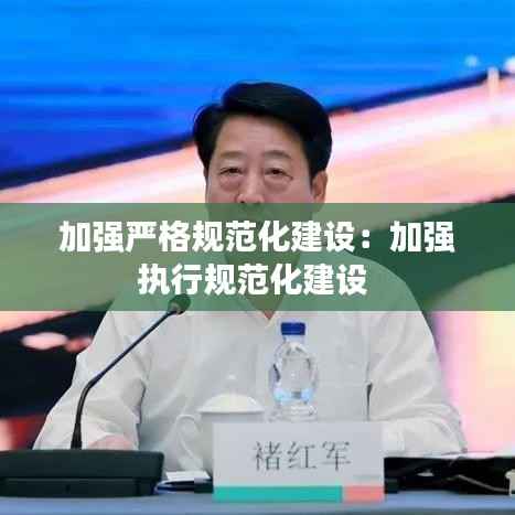 加强严格规范化建设:加强执行规范化建设