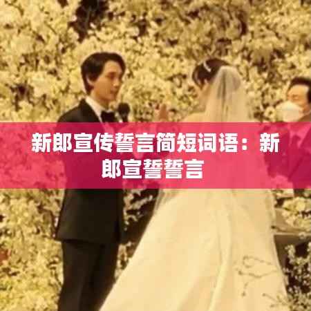 新郎宣传誓言简短词语：新郎宣誓誓言 