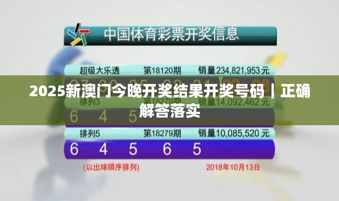 2025新澳门今晚开奖结果开奖号码|正确解答落实
