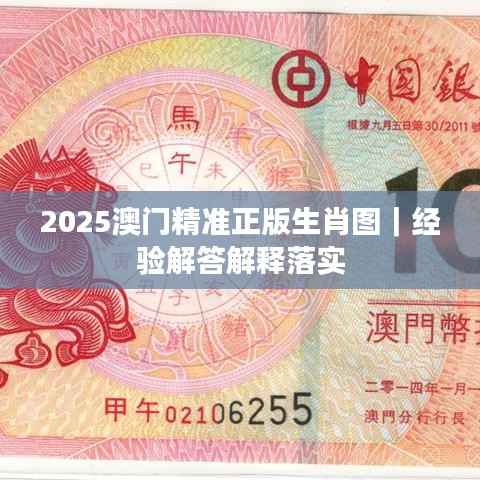 2025澳门精准正版生肖图｜经验解答解释落实