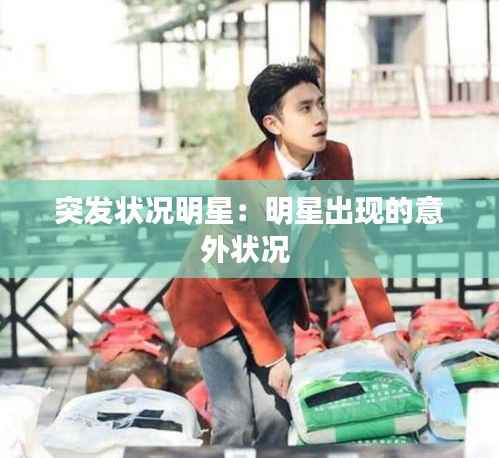 突发状况明星:明星出现的意外状况