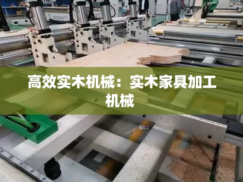 高效实木机械:实木家具加工机械