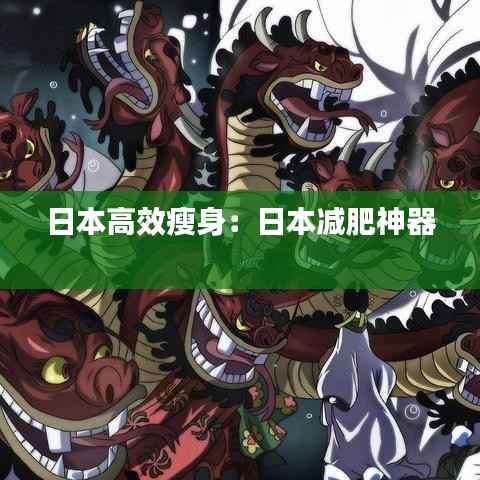 日本高效瘦身:日本减肥神器