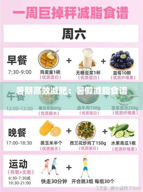 暑期高效减肥:暑假减脂食谱