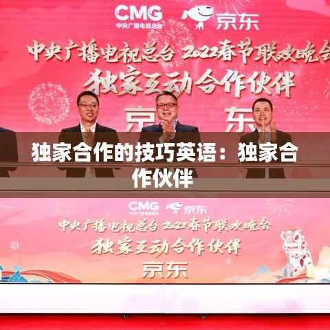 独家合作的技巧英语:独家合作伙伴