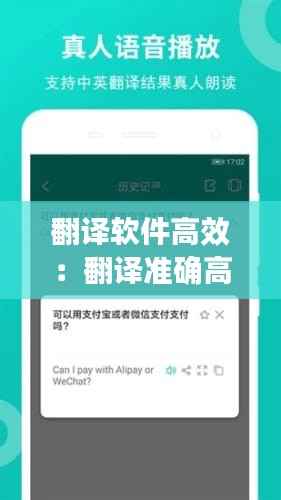 翻译软件高效:翻译准确高的翻译软件
