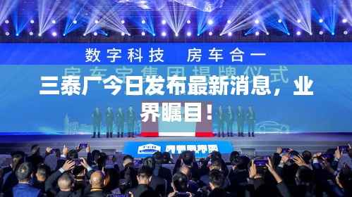 三泰厂今日发布最新消息,业界瞩目!