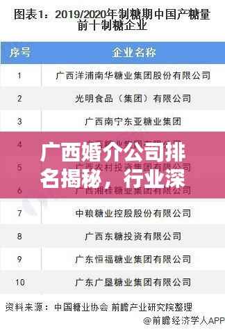 广西婚介公司排名揭秘,行业深度分析!