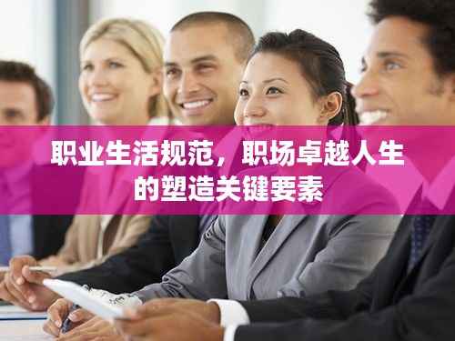 职业生活规范，职场卓越人生的塑造关键要素