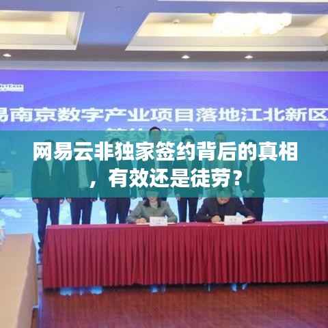 网易云非独家签约背后的真相,有效还是徒劳?