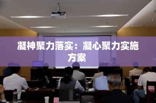 凝神聚力落实:凝心聚力实施方案