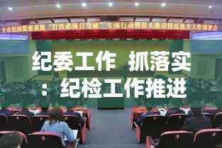 纪委工作 抓落实:纪检工作推进落实情况报告