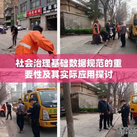 社会治理基础数据规范的重要性及其实际应用探讨