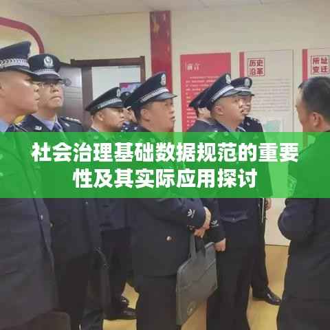 社会治理基础数据规范的重要性及其实际应用探讨