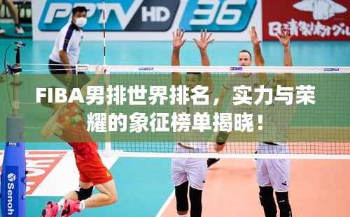 FIBA男排世界排名，实力与荣耀的象征榜单揭晓！