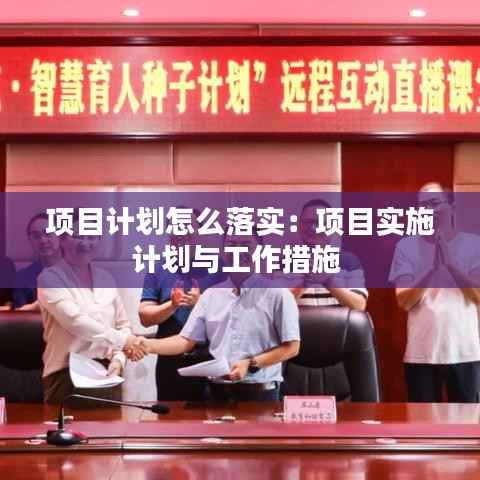 项目计划怎么落实:项目实施计划与工作措施
